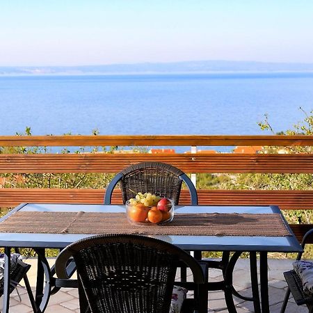 Apartment Vincent With Beautiful Sea View Terrace 克罗诺维察 外观 照片