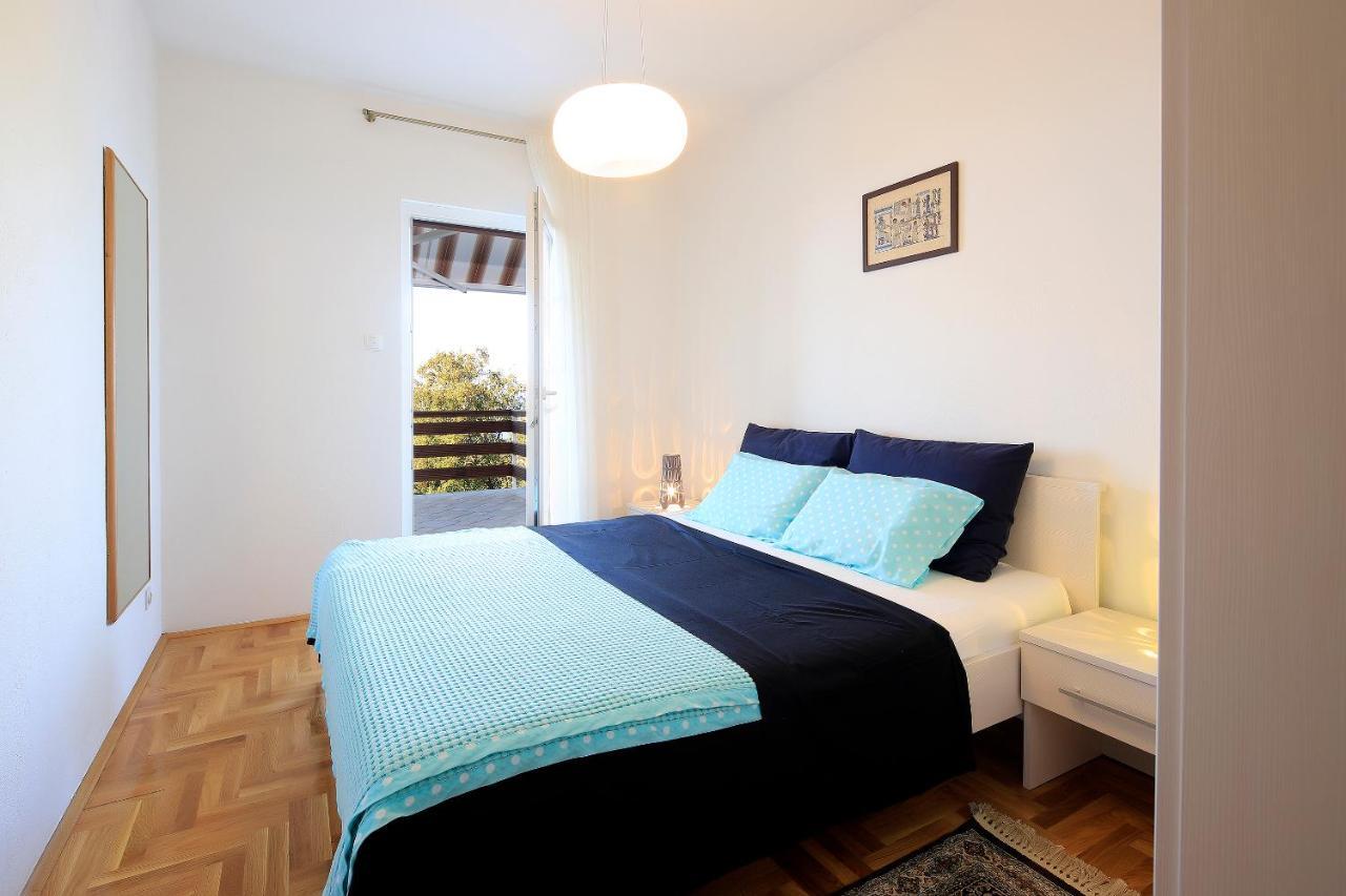 Apartment Vincent With Beautiful Sea View Terrace 克罗诺维察 外观 照片