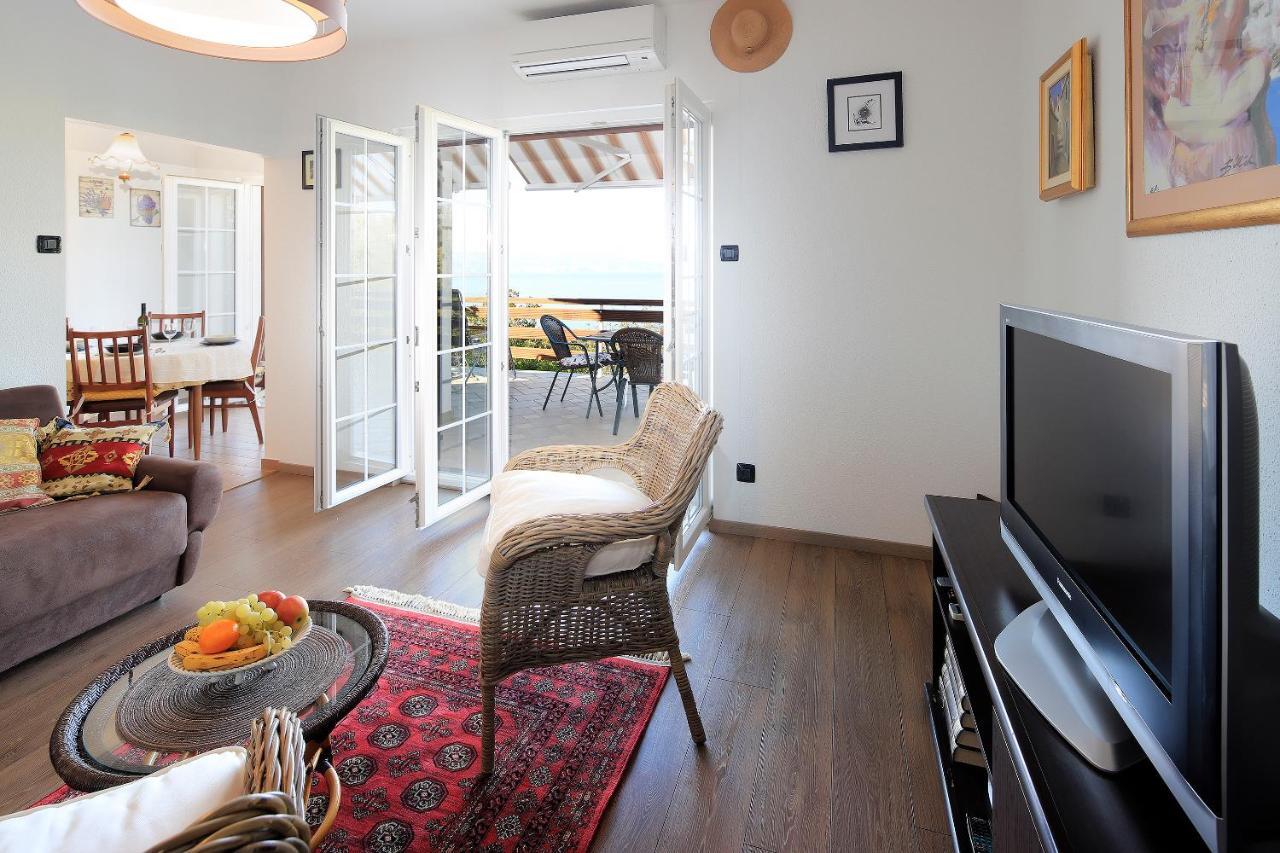 Apartment Vincent With Beautiful Sea View Terrace 克罗诺维察 外观 照片