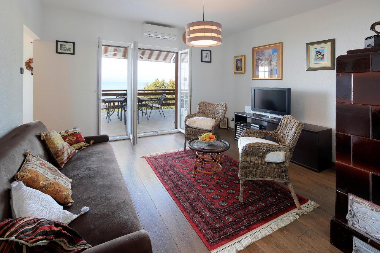 Apartment Vincent With Beautiful Sea View Terrace 克罗诺维察 外观 照片